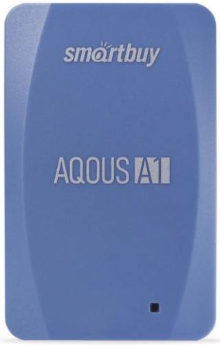 Smartbuy Твердотельный накопитель Smartbuy Aqous A1 256GB USB 3.1 Blue (SB256GB-A1C-U31C) 