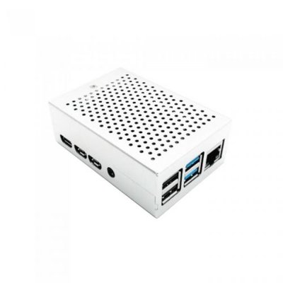 ACD Корпус ACD Fine Heat Dispersion Aluminium Alloy Case for Raspberry Pi 4B, Silver RA507 