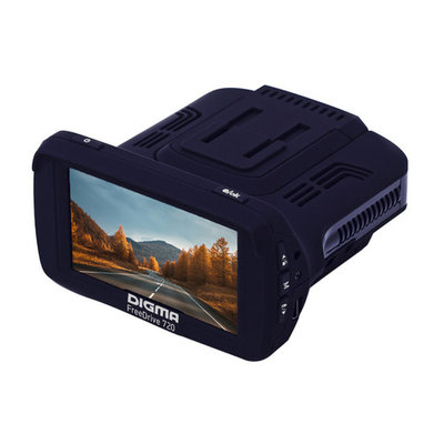 Digma Видеорегистратор с радар-детектором DIGMA Freedrive 720, GPS FD720 
