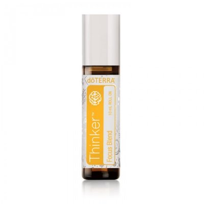 doTERRA Смесь эфирных аромамасел "Мыслитель" doTERRA Thinker, 10мл, роллер Смесь эфирных масел Thinker Blend Roll-On Мыслитель роллер 10 мл 60210404