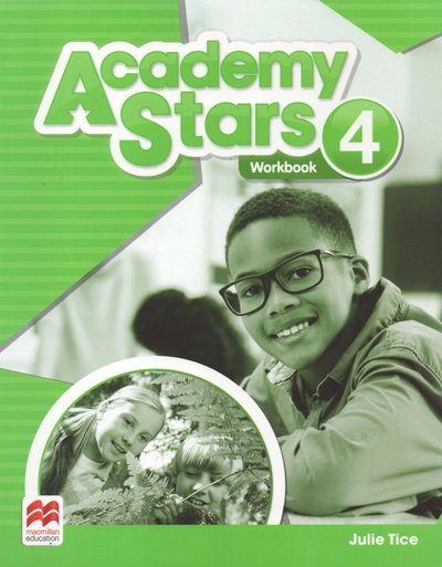 Книга: Macmillan Education Комплект Academy Stars Level 4. Pupils Book + Workbook + CD диск 9780230490123