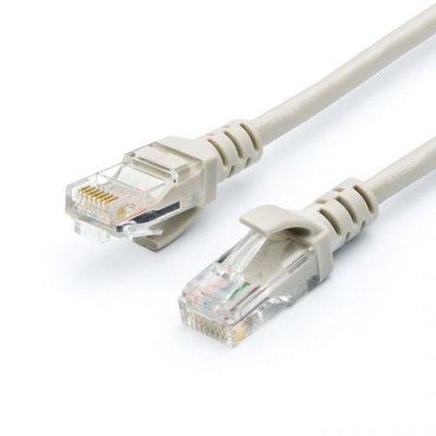 Filum Кабель патч-корд UTP 5e кат. 1м. Filum FL5-U45-GY-0100 