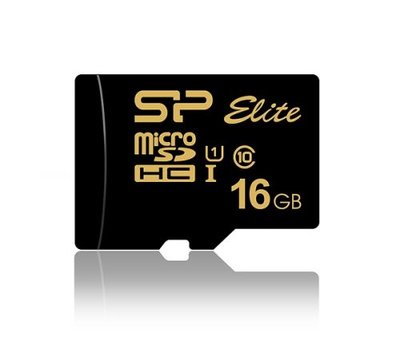 Silicon Power Карта памяти 16GB Silicon Power microSDHC, 14.7 GIB Class 10 UHS-1 85 МБ/с SP016GBSTHBU1V1G 