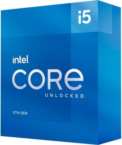 Intel Процессор Intel Rocket Lake 6C/12T 3.9-4.9GHz (LGA1200, L3 12MB, 14nm, 95W) Box Core i5-11600KF BX8070811600KF