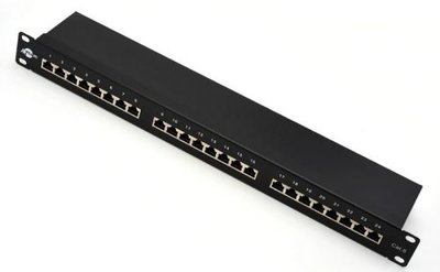 ATcom Патч-панель 19, 24xRJ45, UTP, Кат. 6 Atcom AT2461 