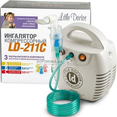 Little Doctor ингалятор компрессорный Little Doctor белый ld-211c