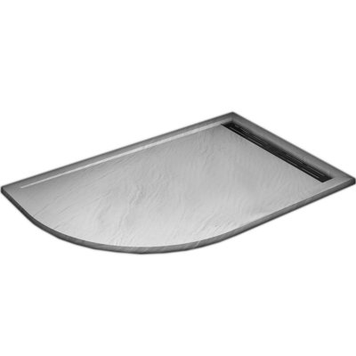 WeltWasser Душевой поддон из искусственного камня WeltWasser WW TRR 10080 STONE-WT R 100x80 10000004360 Белый 10000004360