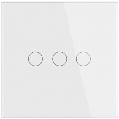 HIPER HIPER Smart wall 3-Way Touch Switch IOT T03W (белый) 