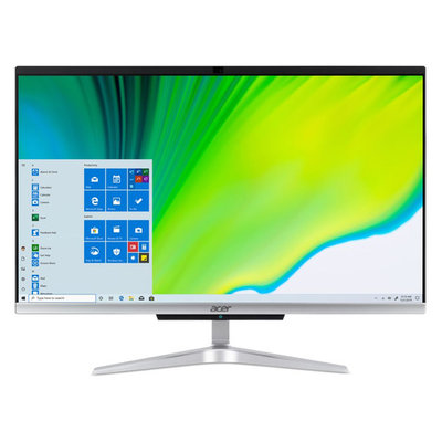 Acer Моноблок ACER Aspire C24-963, 23.8", Intel Core i3 1005G1, 8ГБ, 256ГБ SSD, Intel UHD Graphics, Windows 10, серебристый [dq.beqer.00x] 