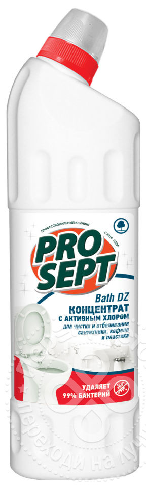 Prosept Чистящее средство Prosept для уборки и дезинфекции санитарных комнат 1л Bath DZ 