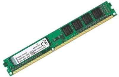 Kingston Модуль памяти DDR3 8GB Kingston 1600MHz CL11 1.5V 2R 4Gbit KVR16N11H/8WP 