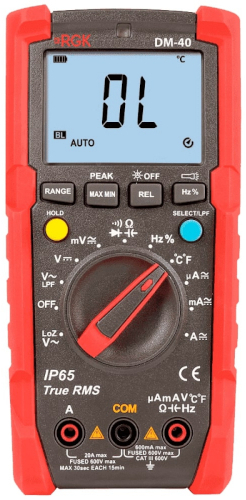 Rgk Мультиметр RGK DM-40 