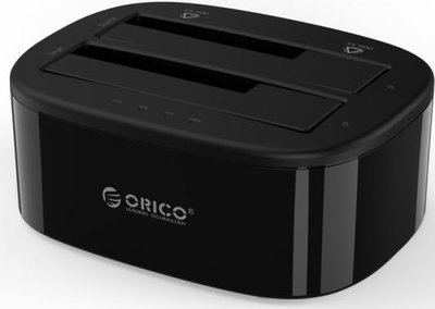 Orico Док-станция Orico , 2x 2.5"/3.5" USB 3.0, черный (ORICO ) 6228US3-C 