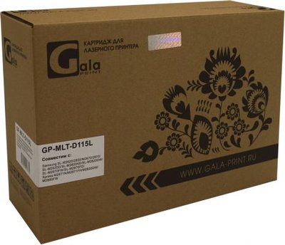 Galaprint Картридж для лазерного принтера GalaPrint (GP-MLT-D115L) черный, совместимый GP-MLT-D115L