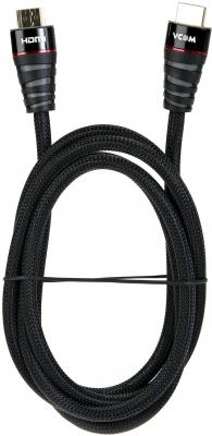 VCOM Telecom Кабель HDMI 1.8м VCOM Telecom CG526S-B-1.8M круглый черный CG526S-B-1.8M