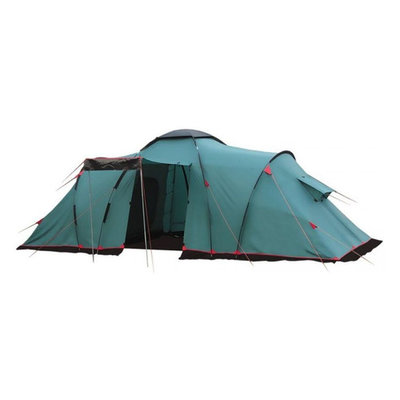 Tramp Палатка Tramp Brest 9 (V2) кемпинг. 9мест. зеленый TRT-84 