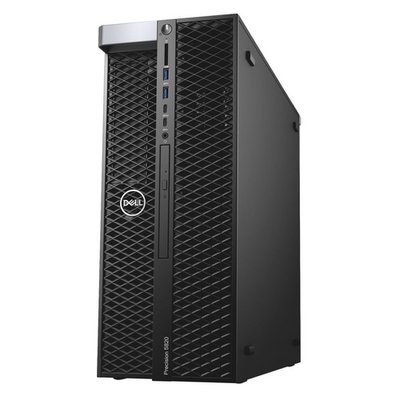 Dell Рабочая станция DELL Precision T5820, Intel Core i9 10900X, DDR4 16ГБ, 512ГБ(SSD), DVD-RW, Windows 10 Professional, черный [5820-8048] 