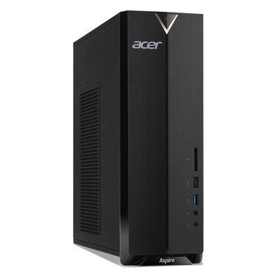 Acer Компьютер ACER Aspire XC-895, Intel Core i5 10400, DDR4 16ГБ, 256ГБ(SSD), Intel UHD Graphics 630, CR, Endless, черный [dt.bewer.01c] 