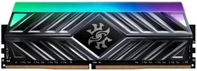 Adata Модуль памяти DDR4 16GB ADATA XPG SPECTRIX D41 RGB tungsten grey PC4-25600 3200MHz CL16 радиатор 1.35V RTL AX4U320016G16A-ST41 