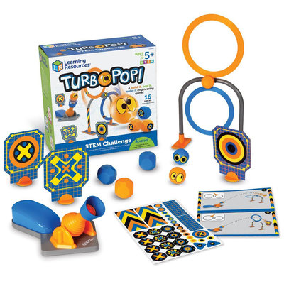 Learning Resources Learning Resources Развивающая игрушка "Попади в цель. Турбо", 16 элементов LER9292