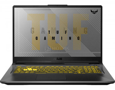 ASUS Ноутбук ASUS TUF Gaming F17 FX706LI-HX175 (17.30 IPS (LED)/ Core i5 10300H 2500MHz/ 8192Mb/ SSD / NVIDIA GeForce® GTX 1650Ti 4096Mb) Без ОС [90NR03S1-M03980] 90NR03S1-M03980