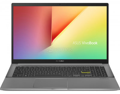 ASUS Ультрабук ASUS VivoBook S15 S533EA-BN241T (15.60 IPS (LED)/ Core i5 1135G7 2400MHz/ 8192Mb/ SSD / Intel Iris Xe Graphics 64Mb) MS Windows 10 Home (64-bit) [90NB0SF3-M04690] 90NB0SF3-M04690