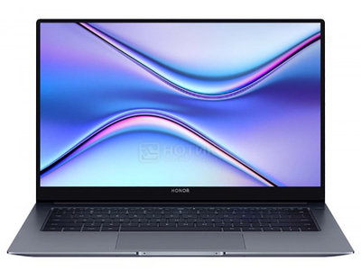 Honor Ультрабук Honor MagicBook X14 NBR-WAI9 Space Gray (14.00 IPS (LED)/ Core i3 10110U 2100MHz/ 8192Mb/ SSD / Intel UHD Graphics 64Mb) MS Windows 10 Home (64-bit) [53011TVN] 53011TVN