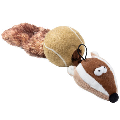 GiGwi Catch & Fetch Барсук с пищалками 32см GiGwi 
