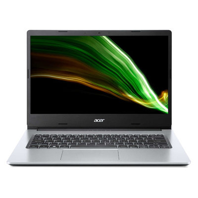 Acer Ноутбук ACER Aspire 1 A114-33-C6UY, 14", Intel Celeron N4500 1.1ГГц, 4ГБ, 64ГБ eMMC, Intel UHD Graphics , Eshell, , серебристый NX.A7VER.003 