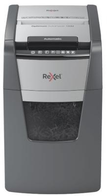 Rexel Шредер Rexel черный с автоподачей (секр.P-5)/фрагменты/150лист./44лтр./скрепки/скобы/пл.карты Optimum AutoFeed 150M 