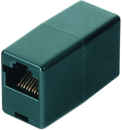 Auchan Соединитель Qilive RJ45-RJ45 F-F (Q.9395) Auchan Qilive cat.5 RJ45/8P 8C G3222818