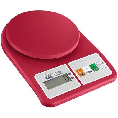 HOME ELEMENT Весы кухонные Home Element HE-SC930 bright ruby 