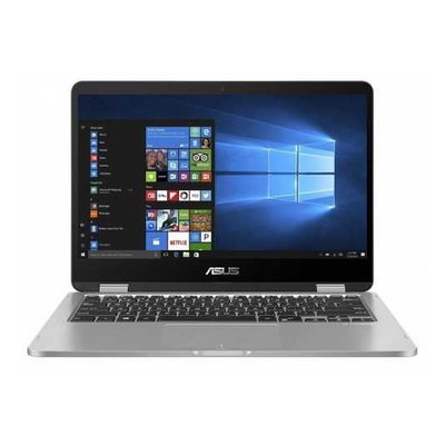ASUS Ноутбук-трансформер ASUS Vivibook Flip TP401MA-EC336T, 14", Intel Celeron N4020 1.1ГГц, 4ГБ, 128ГБ SSD, Intel UHD Graphics 600, Windows 10, , серый 90NB0IV1-M09540 
