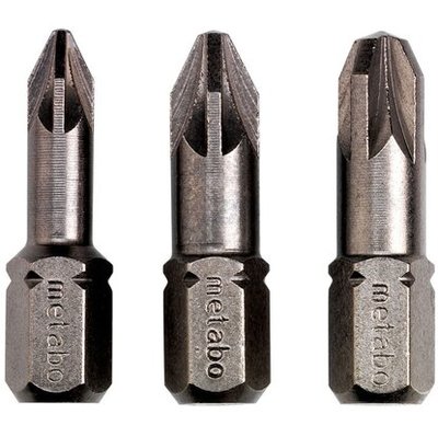 Metabo Набор бит METABO PZ 1/2/3 3 шт 