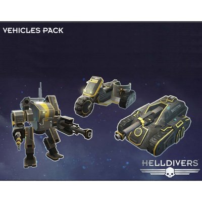 PlayStation Mobile Дополнения для игр PC PlayStation Mobile HELLDIVERS Vehicles Pack 