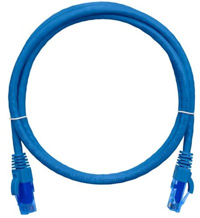 NIKOMAX Кабель патч-корд U/UTP 6 кат. 0,5м NikoMax NMC-PC4UE55B-005-C-BL 