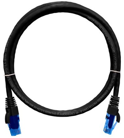 NIKOMAX Кабель патч-корд U/UTP 6 кат. 0,5м NikoMax NMC-PC4UE55B-005-C-BK 