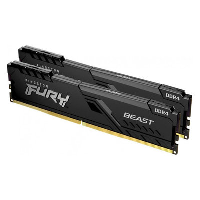 Kingston Модуль памяти KINGSTON Fury Beast DDR4 - 2x 8ГБ 3600, DIMM, Ret KF436C17BBK2/16 