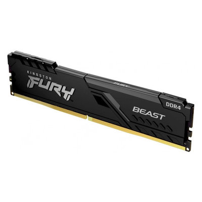 Kingston Модуль памяти KINGSTON Fury Beast Black DDR4 - 8ГБ 3200, DIMM, Ret KF432C16BB/8 