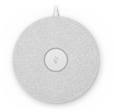 Logitech Микрофон Logitech Rally Mic Pod White 952-000038