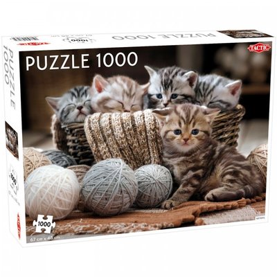 Tactic Games Tactic Games Пазлы Котята (1000 элементов) 56803 56803