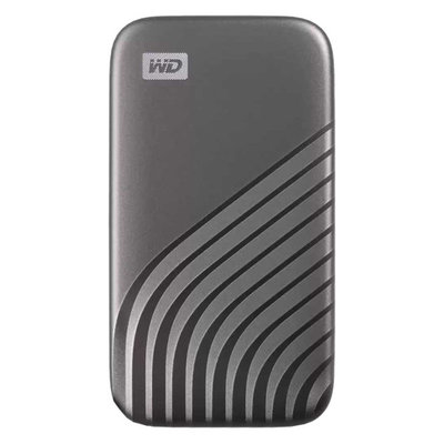 WD Внешний диск SSD WD My Passport , 1ТБ, серый WDBAGF0010BGY-WESN 