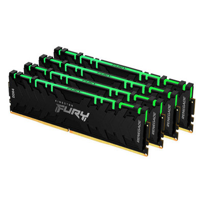 Kingston Модуль памяти KINGSTON Fury Renegade RGB DDR4 - 4x 8ГБ 3000, DIMM, Ret KF430C15RBAK4/32 