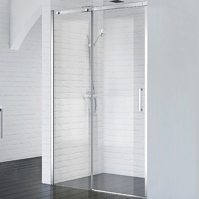 BelBagno Душевая дверь BelBagno Acqua 140 ACQUA-BF-1-140-C-Cr профиль Хром стекло прозрачное ACQUA-BF-1-140-C-Cr