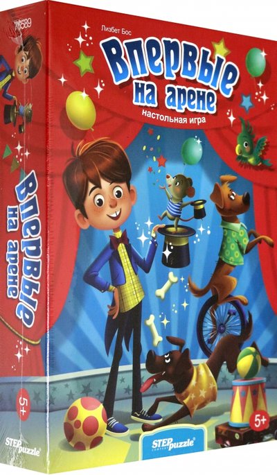 Степ Пазл Настольная игра "Впервые на арене" (76589) Степ Пазл 