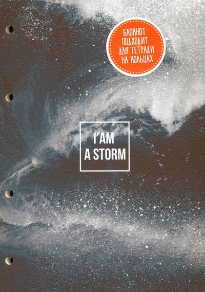 Доминанта Блокнот для записи иностранных слов "Storm. Брызги" (80 листов, А5, точка) (N1985) Доминанта 