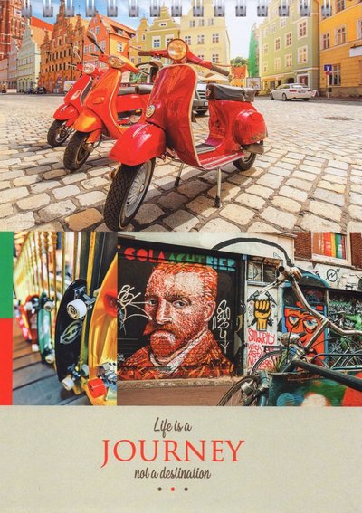 Спейс Блокнот А5, 80 листов "Collage of travel" (Бт5к80гр_27955) Спейс 