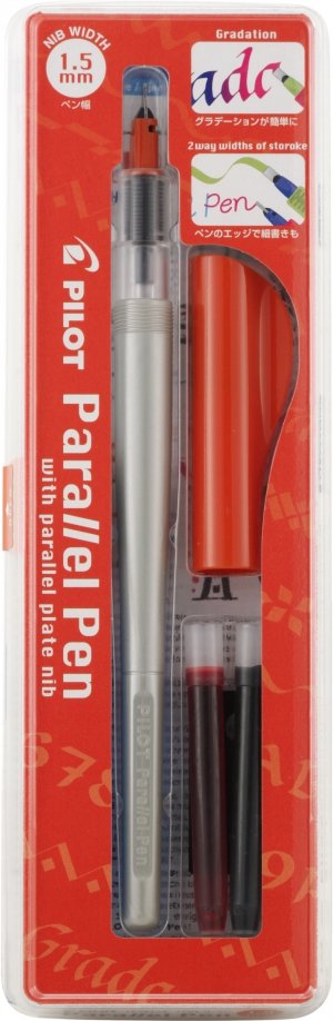 Pilot Ручка перьевая "Parallel Pen", 1,5 мм (FP3-15-SS) Pilot Parallel 1,5 