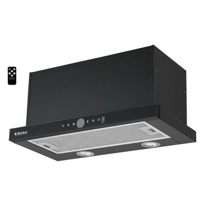 Backer вытяжка Backer рh60l-mrc-2f bg (черный) 