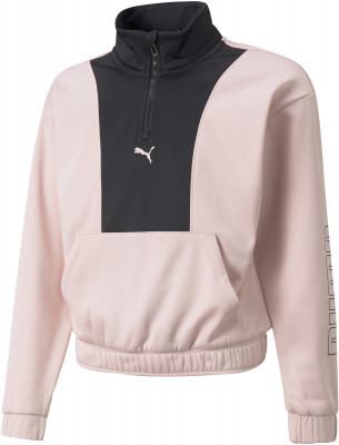 Puma Толстовка для девочек Puma Runtrain, размер 128-134 R6AD46455Q